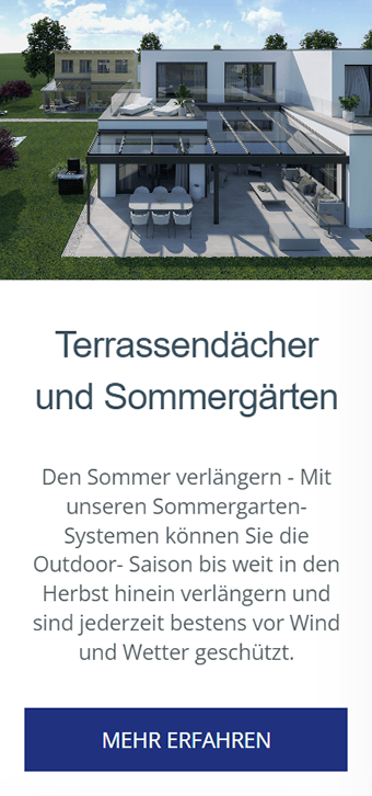 Terrassendächer Anbieter in  Diekholzen